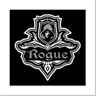 D&D Rogue Class Crest Posters and Art